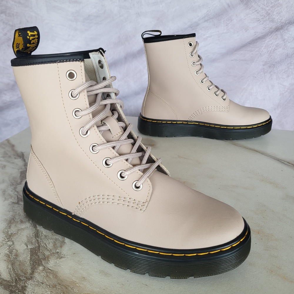 Dr. Martens Size 7 ZAVALA Boots Beige Women's